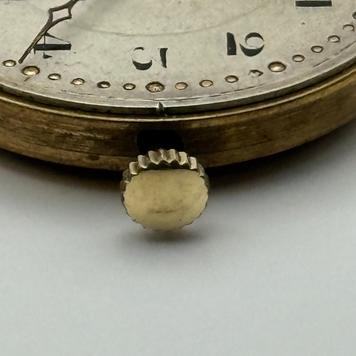 15 Jewels 2 Adjustments Watch Movement Running Unidentified Swiss Parts Repair