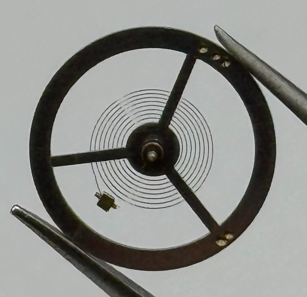 BFG 852 Balance Wheel Complete And Spring 13½’’’ 1783 Watch Movement Parts NOS
