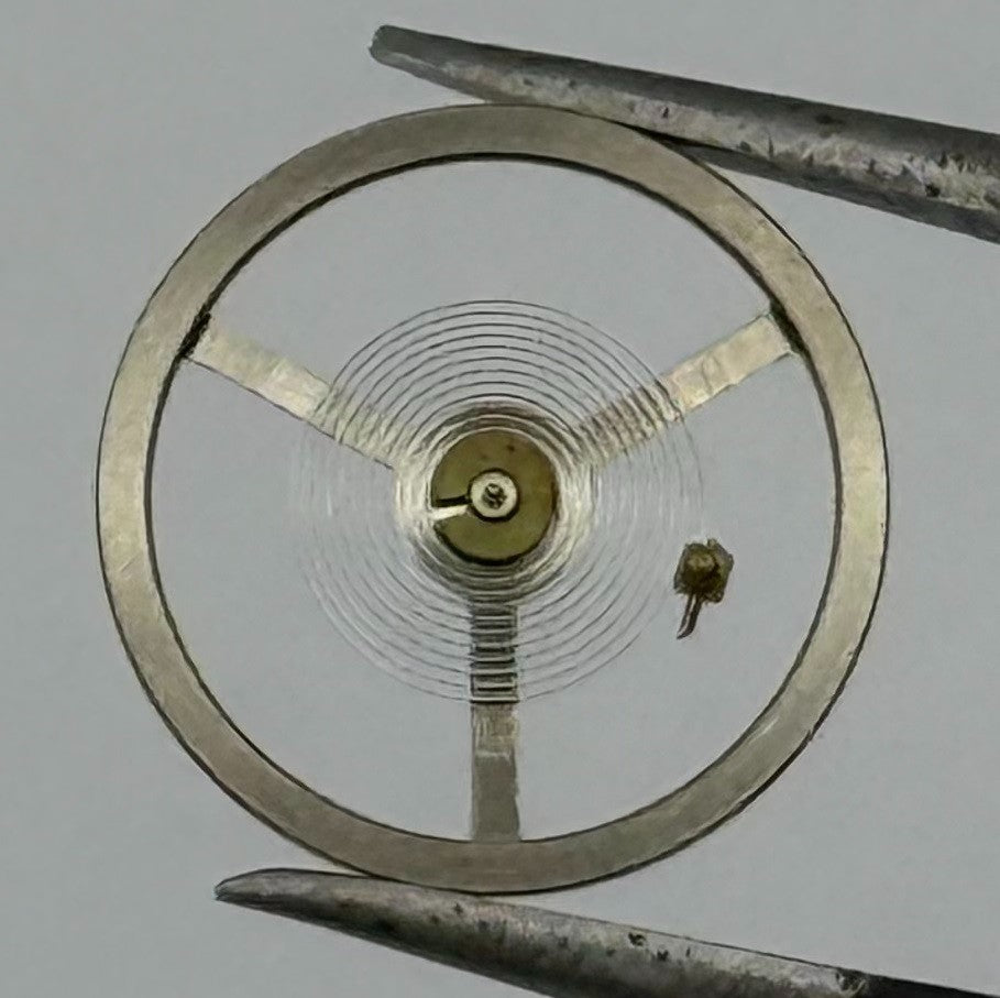 Ebosa 65 Balance Wheel Complete And Spring 12½’’’ 942 Watch Movement Parts NOS