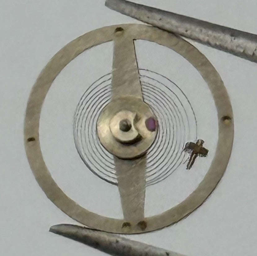 Special Balance Wheel Complete And Spring 10½’’’ Watch Movement Parts NOS