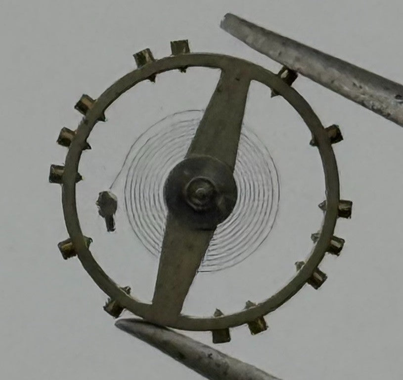 AS 1240 Balance Wheel Complete And Spring Renata 50 M Watch Movement Parts NOS