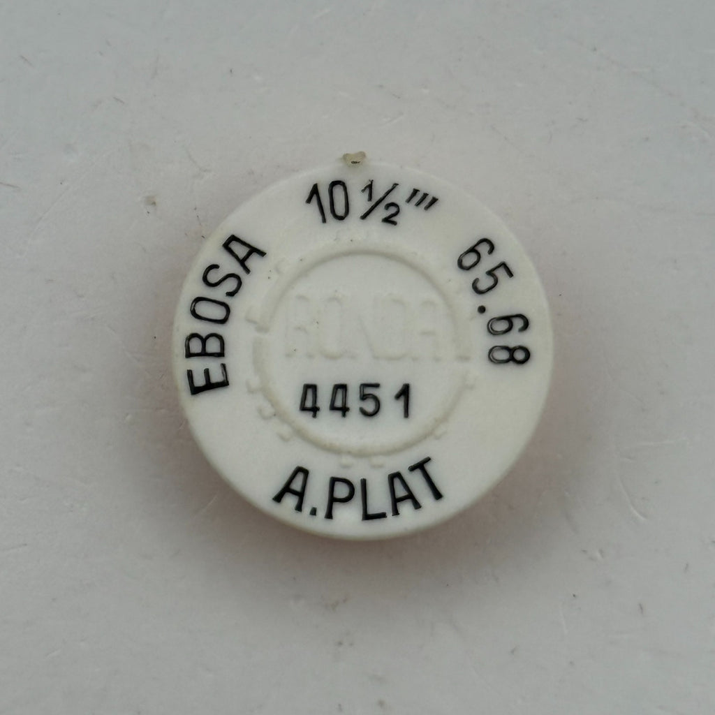 Ebosa 65 68 Balance Wheel Complete And Spring 10½’’’ 4451 Watch Movement Parts