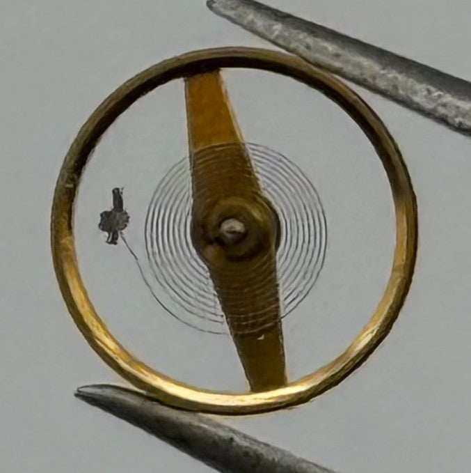 Femga 45 Balance Wheel Complete And Spring  5¼’’’ 1006 Watch Movement Parts NOS