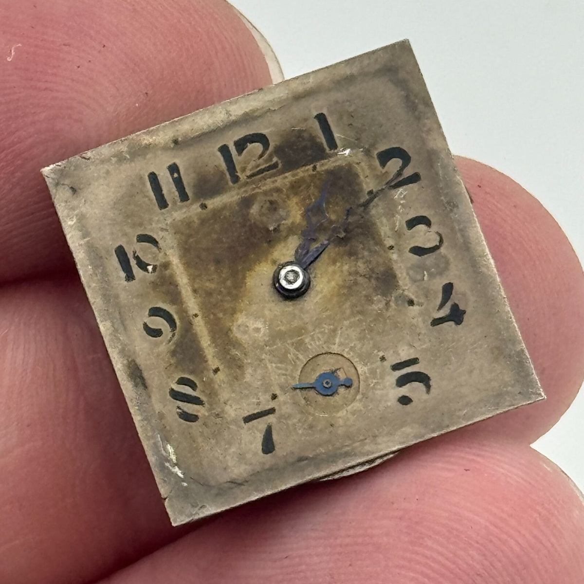 Datum Precision Manual Wind Watch Movement 15 Jewels Vintage Swiss Parts 19.6mm