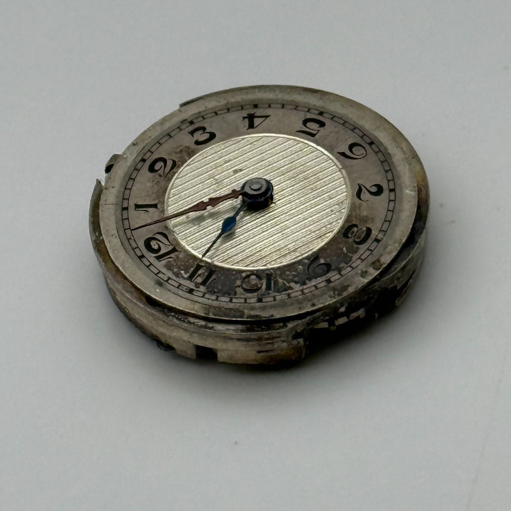Unidentified 508 Watch Movement 15 Jewels Swiss Manual Wind Parts Repair 23.2mm