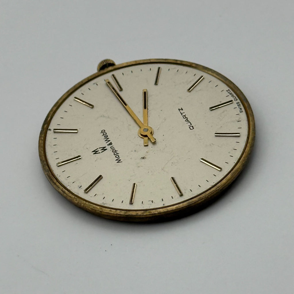 ETA-ESA 255.431 Watch Movement UNTESTED Quartz Mappin & Webb 6J Parts 23.6mm