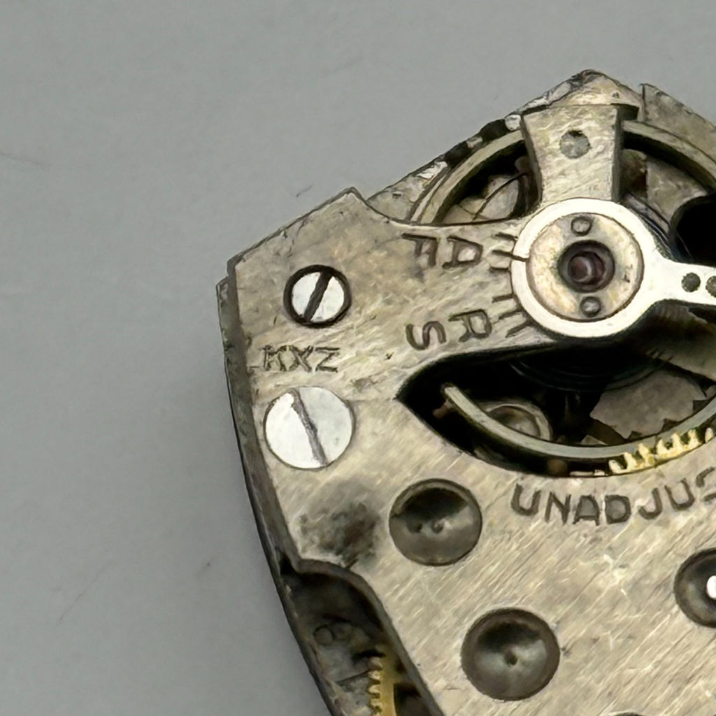 Kelton Model AL 10 Watch Movement Central Timex M10 Swiss 7 Jewels Parts 16.2mm
