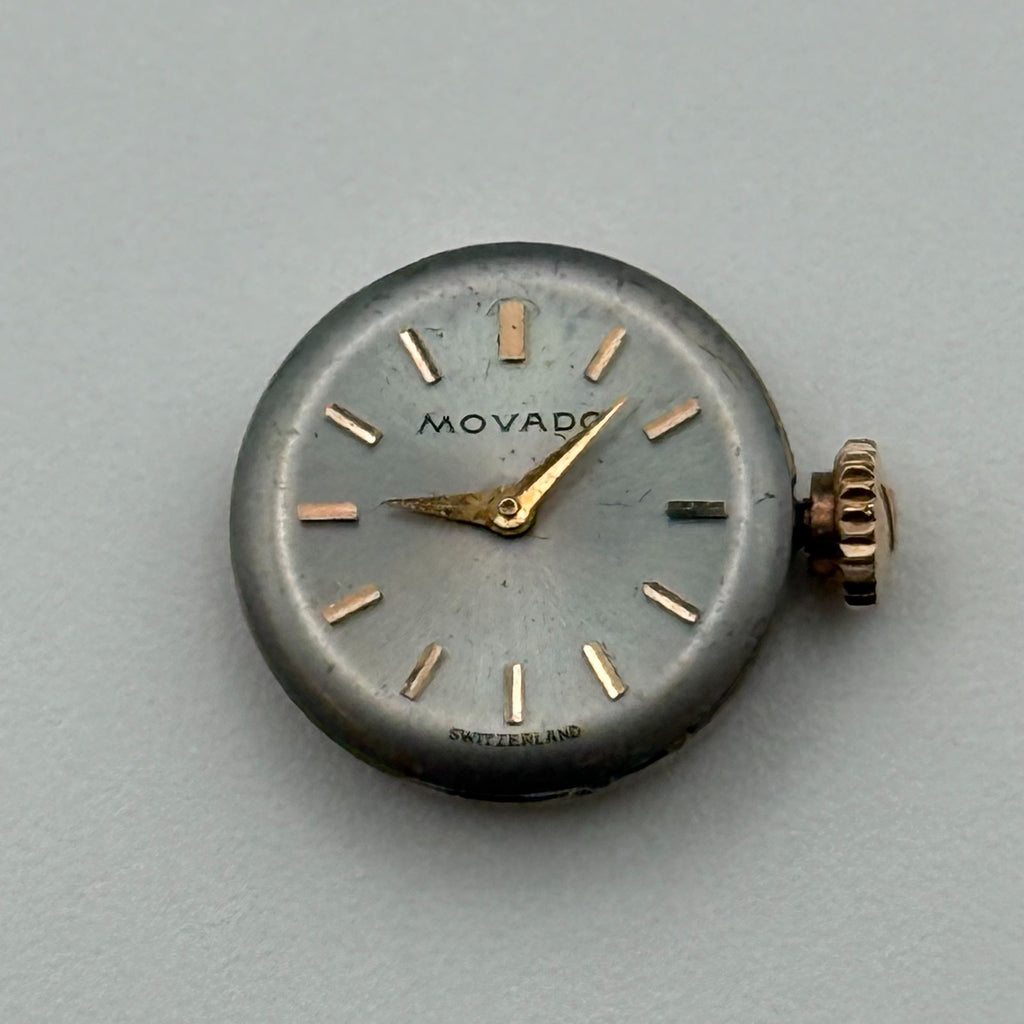 Movado Calibre 6 Ladies Watch Movement - Running - For Parts / Repair