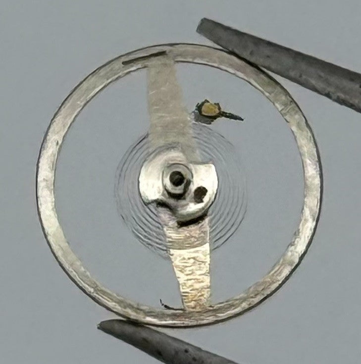 Oris 380 Balance Wheel Complete And Spring 6¾-8’’’ 398 Watch Movement Parts NOS