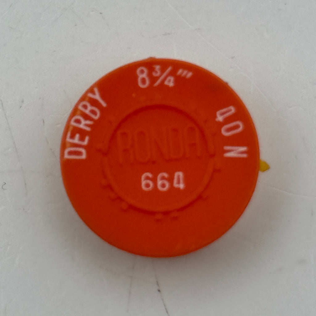 Derby 40 N Balance Wheel Complete And Spring 8¾’’’ 664 Watch Movement Parts NOS