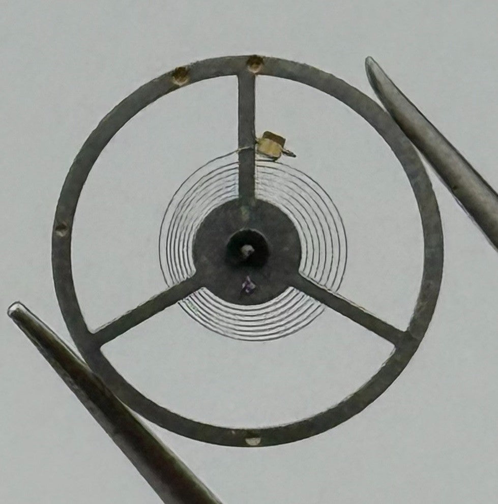 EB 8381 8391-66 Balance Wheel Complete And Spring 10½’’’ 1542 Watch Parts NOS