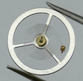 Brac 500 Balance Wheel Complete And Spring Renata 1636 Watch Movement Parts NOS