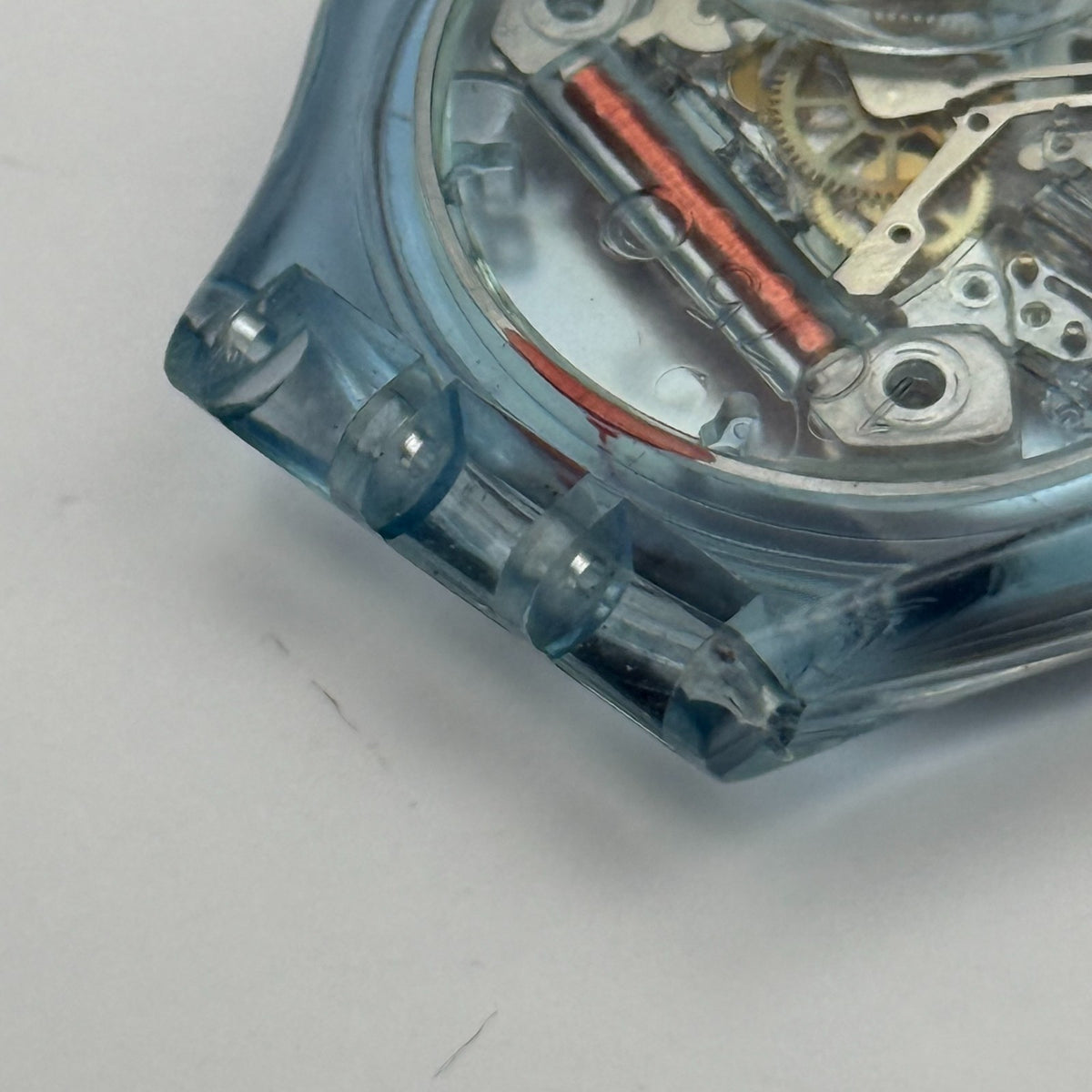 Vintage Swatch Gent Flex Watch GN110 Saphire Shade 1990 ETA Quartz 35mm Parts 