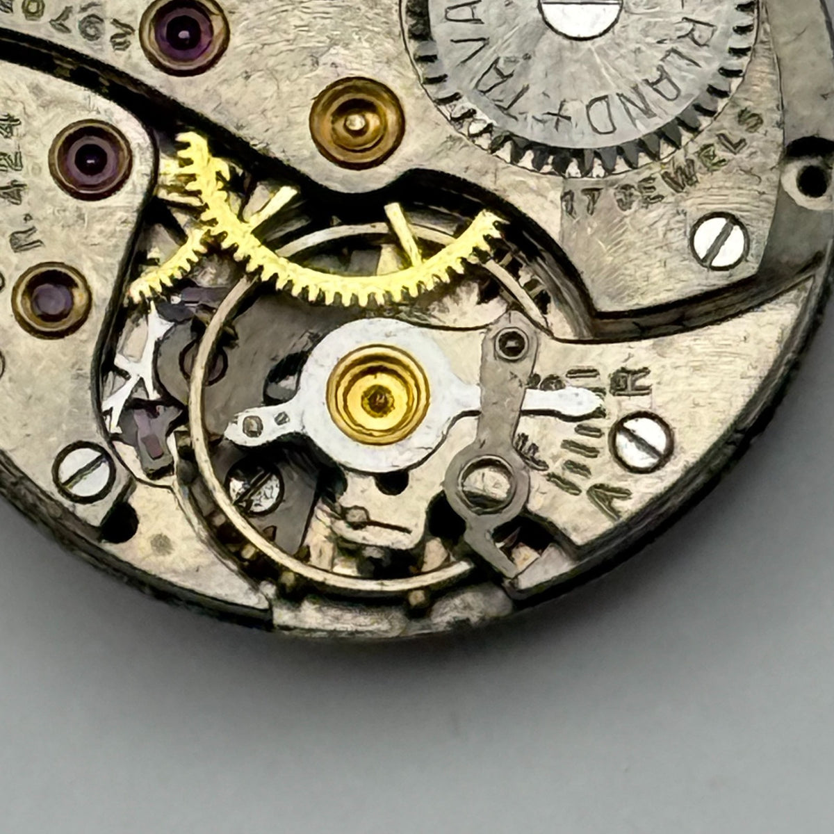 Cyma R424 Watch Movement Cymaflex 17J Swiss Manual Wind Parts Repair 19.7mm