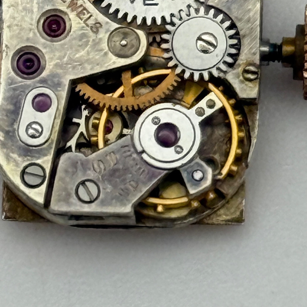 Baume Mercier Geneve B&M Watch Movement Ladies Manual Vintage Swiss Parts 12.4mm