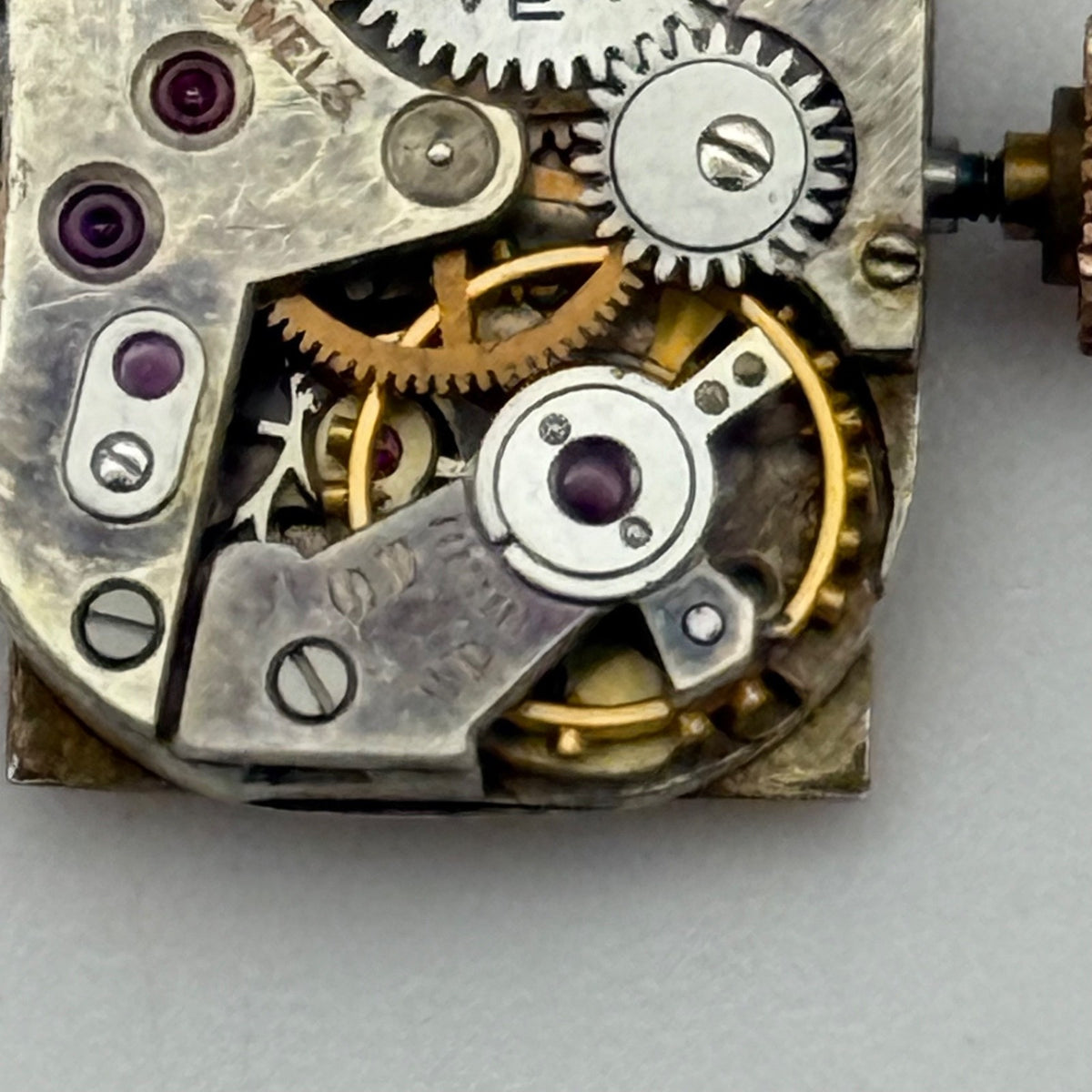 Baume Mercier Geneve B&M Watch Movement Ladies Manual Vintage Swiss Parts 12.4mm