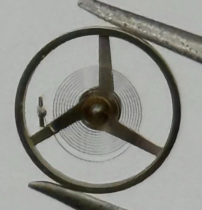 AS 1677 Balance Wheel Complete And Spring Renata 1414 M Watch Movement Parts NOS