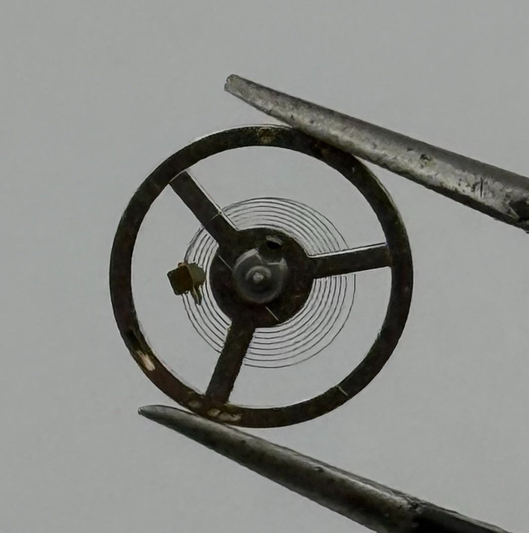 Rego 311 Lapanouse Balance Wheel Complete And Spring 8¾’’’ 706 Watch Parts NOS