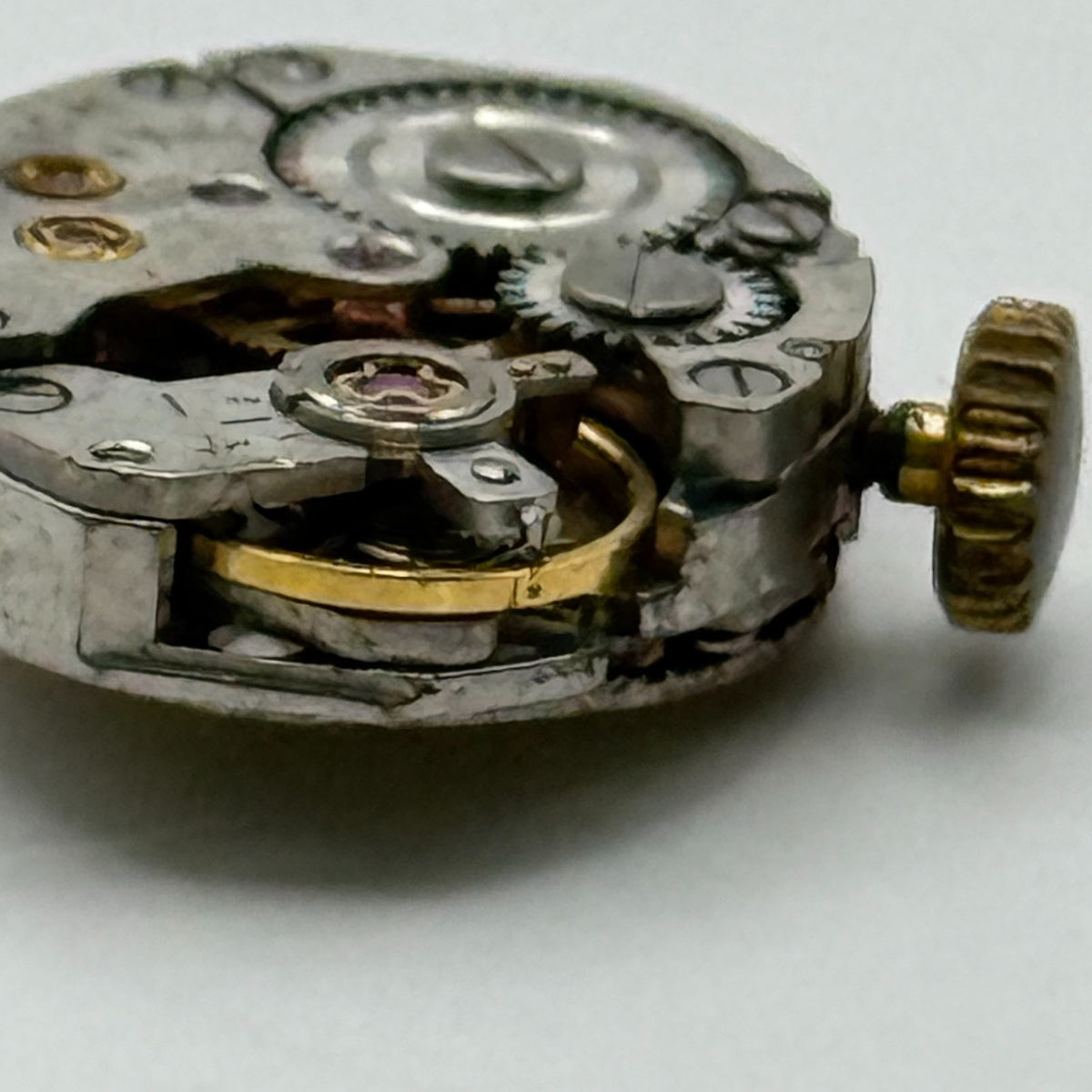 Seiko 10M Watch Movement Diashock 17 Jewels Ladies Vintage Parts Repair 15.7mm