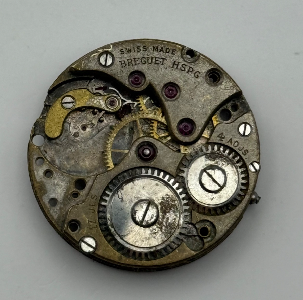 Breguet HSPG Watch Movement - For Parts / Repair - 23.6mm