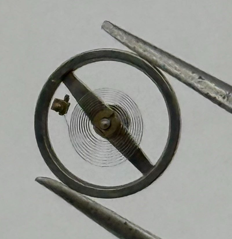 BFG 925 Balance Wheel Complete And Spring 6¾’’’ 4440 Watch Movement Parts NOS