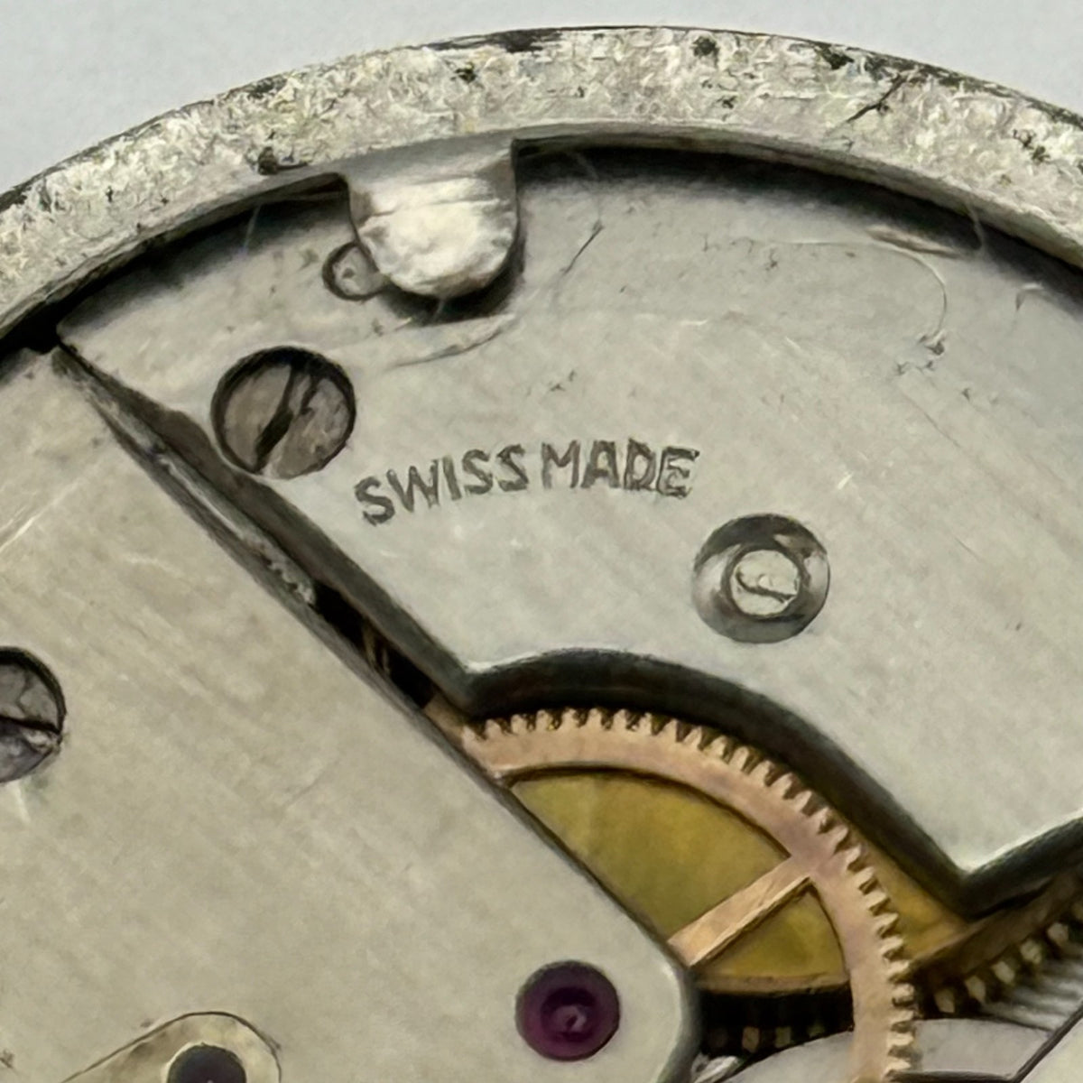 Tramier Watch Movement 17 Jewels Shockproof Swiss Manual Wind Parts 23.6mm