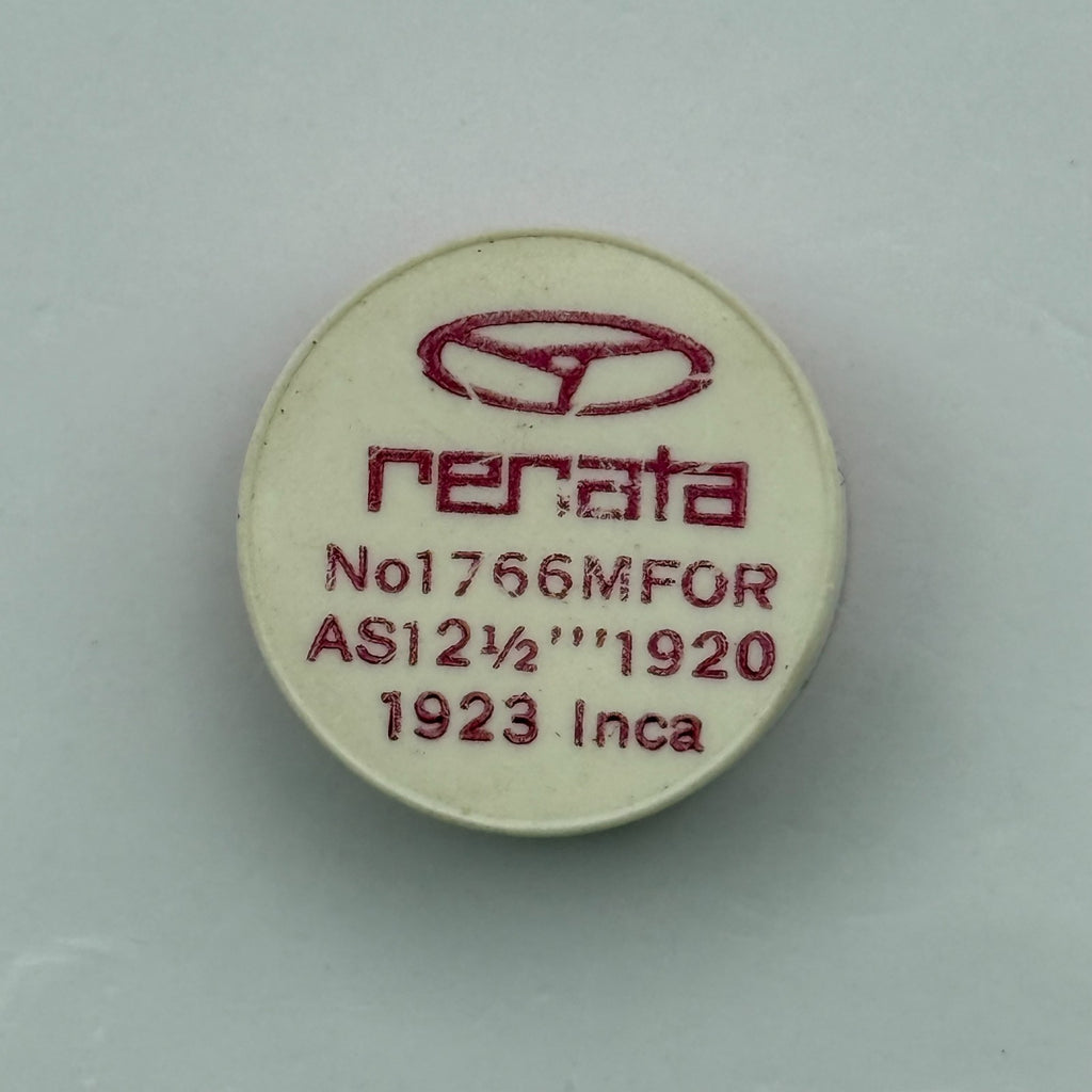 AS 1920 1923 Balance Wheel Complete And Spring 12½’’’ 1766 Watch Movement NOS