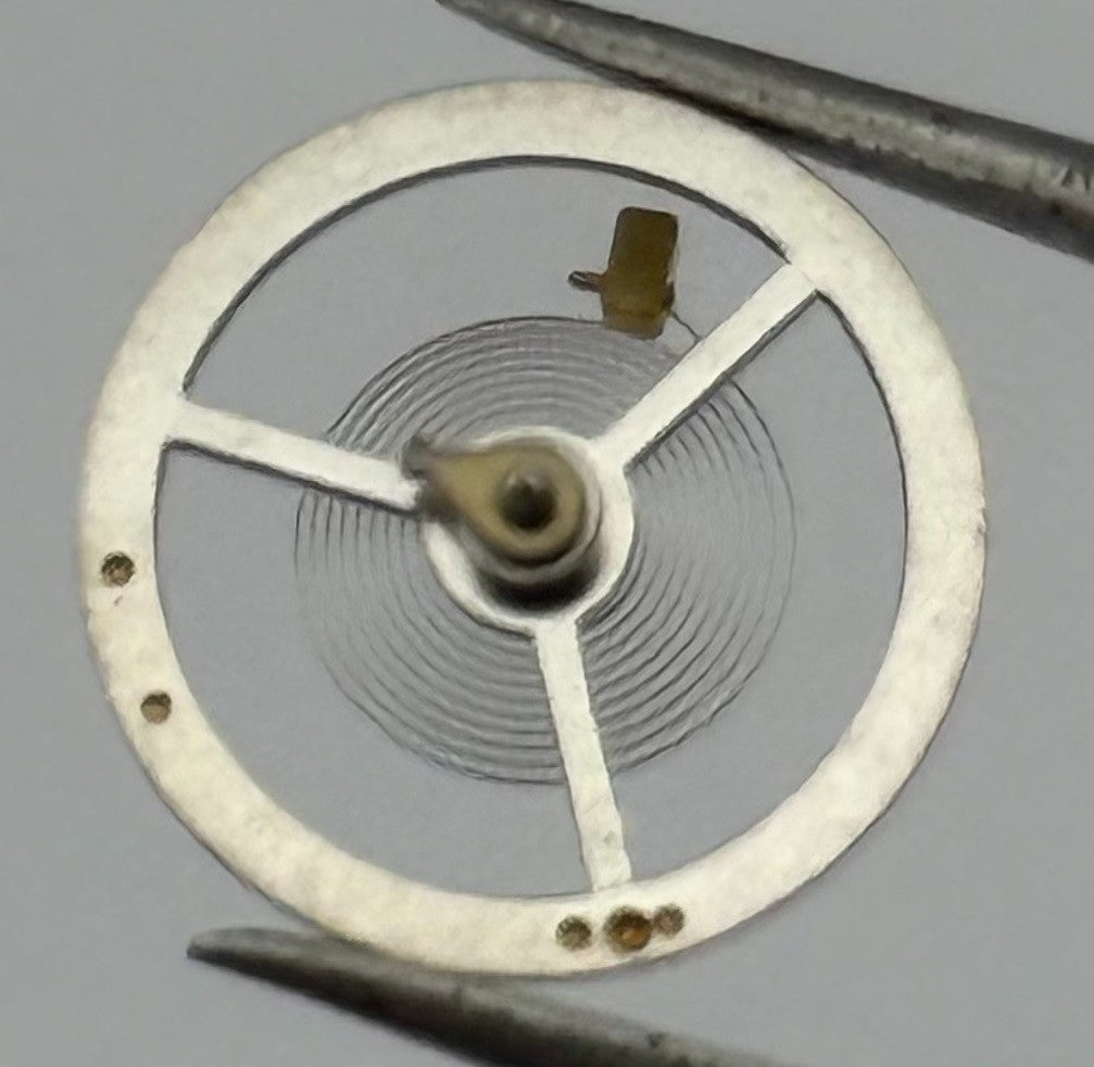 Desa 320 Balance Wheel Complete And Spring Renata 1607 Watch Movement Parts NOS