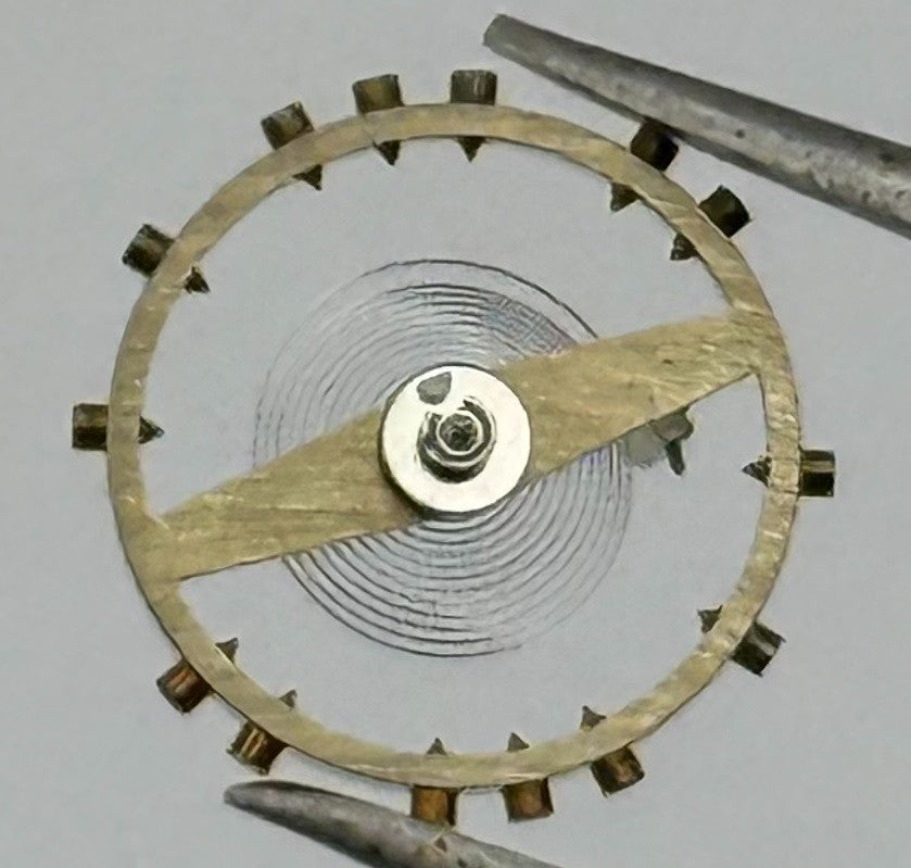 MST 352 Balance Wheel Complete And Spring Renata 687 M Watch Movement Parts NOS