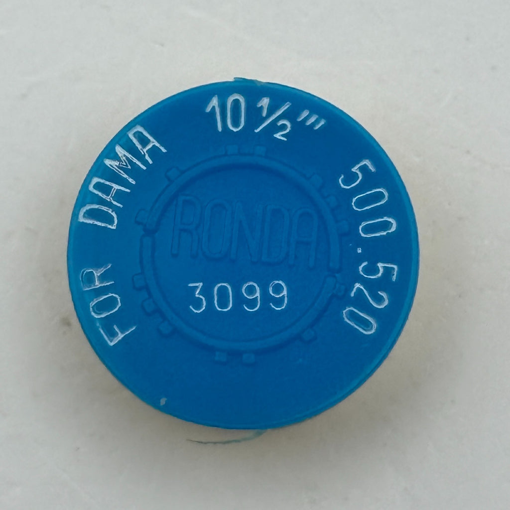 Dama 500 520 Balance Wheel Complete And Spring 10½’’’ 3099 Watch Movement Parts