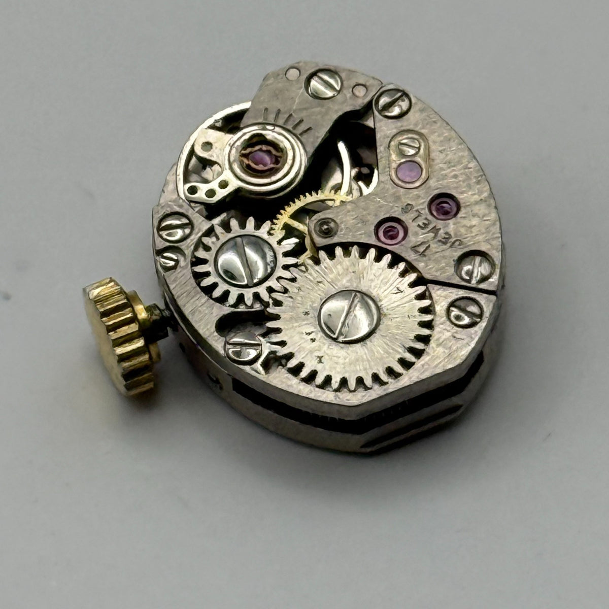 PUW 74 Watch Movement Stowa Swiss 17 Jewels Manual Wind Parts Repair 13.2mm