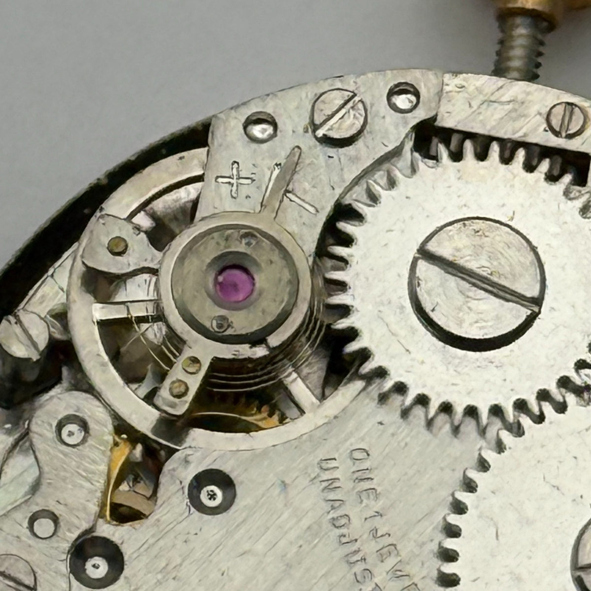 Eden Watch Movement Antimagnetic 1 Jewel Swiss Manual Wind Parts Repair 22.2mm