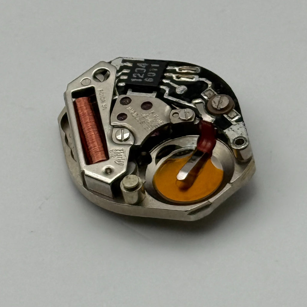 Harley Ronda 672 Watch Movement Quartz 5 Jewels Untested Parts Repair 15.3mm