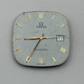 Omega 1430 Watch Movement And Dial UNTESTED Quartz Seamaster Swiss Parts 23.6mm