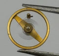 Ebosa 86 87 Balance Wheel Complete And Spring 8¾’’’ 3725 /2 Watch Movement Parts