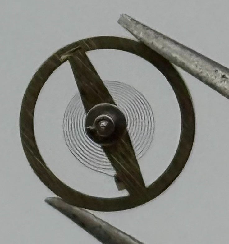 Cattin 64 Balance Wheel Complete And Spring 6¾ x 8''' 5164 Watch Movement Parts