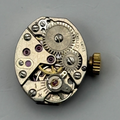 FEF 6662 Watch Movement Running Avia Swiss 17 Jewels Manual Wind Parts 15.3mm