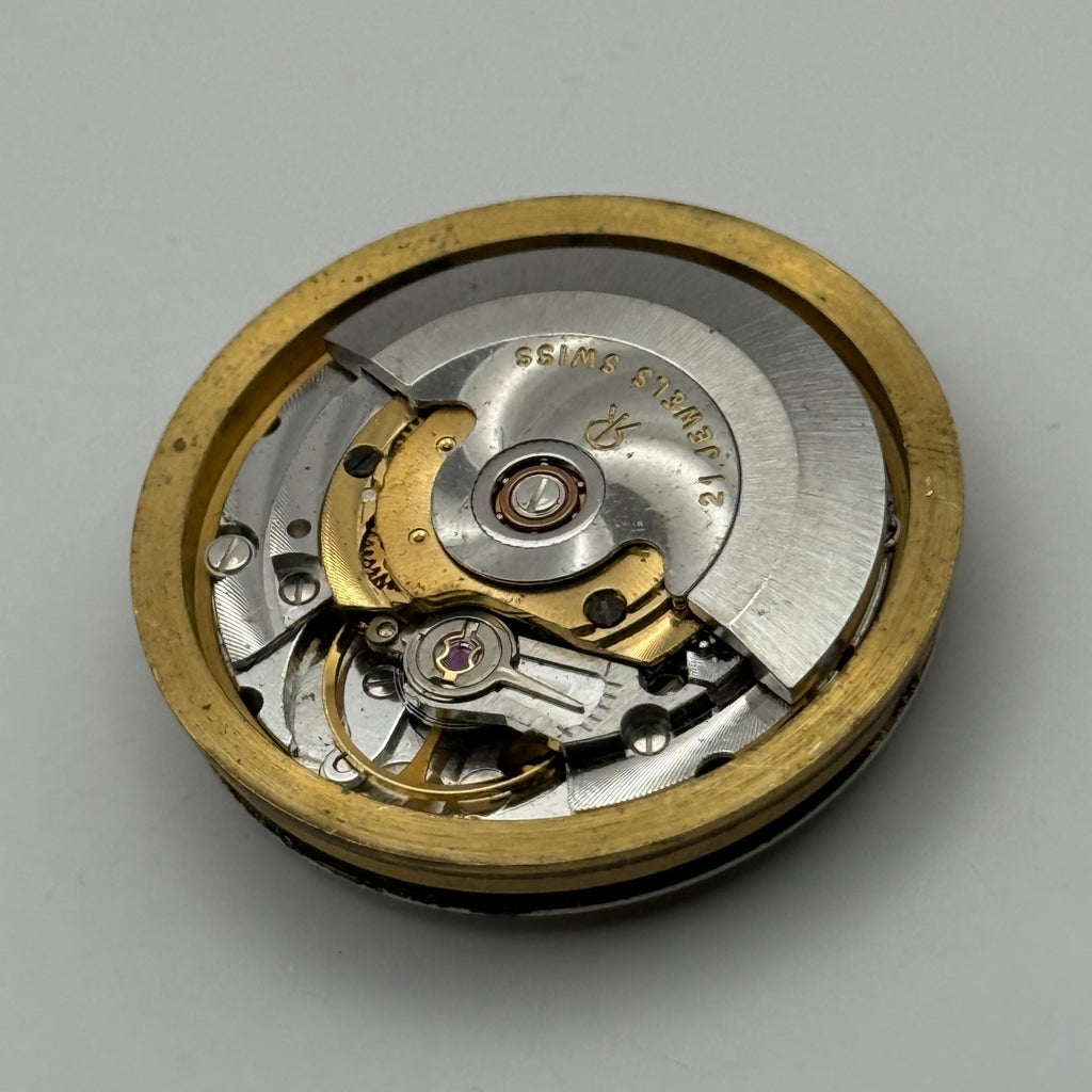 MSR S76-28 Watch Movement - Garrard Date Automatic - For Parts / Repair - 30.6mm