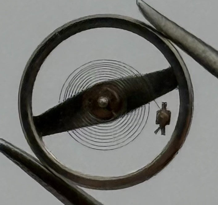 Brac Balance Wheel Complete And Spring 8¾’’’ Renata Watch Movement Parts NOS