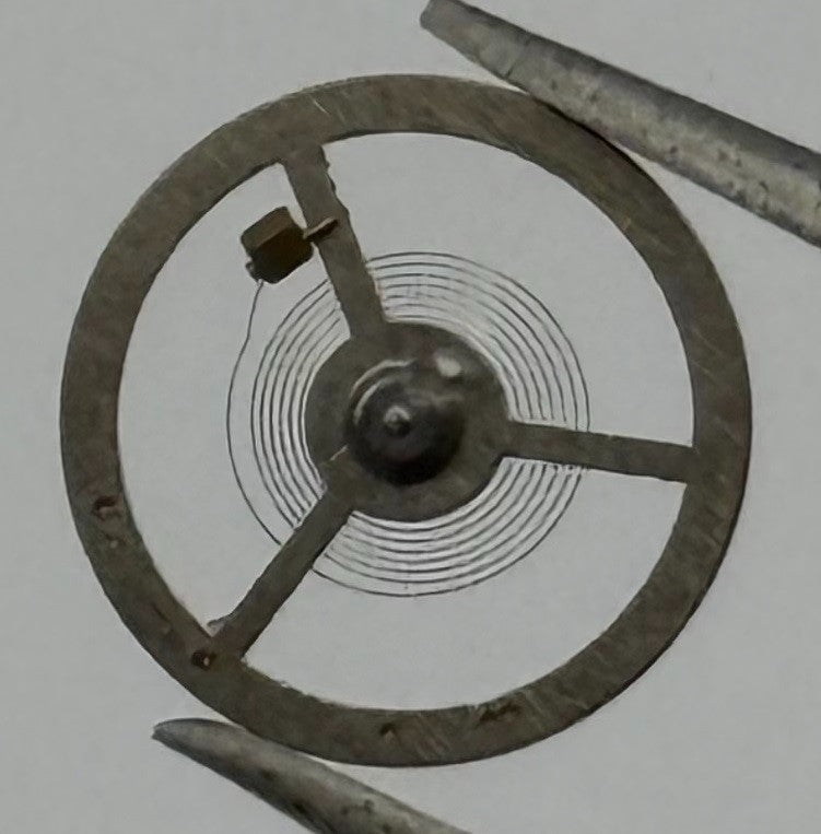 EB 8140 Balance Wheel Complete And Spring 8¾’’’ 1319 Watch Movement Parts NOS