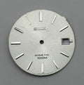 Seiko 5M62-0D68 Watch Dial Kinetic 100M Silver Japan Spare Parts Repair 28mm