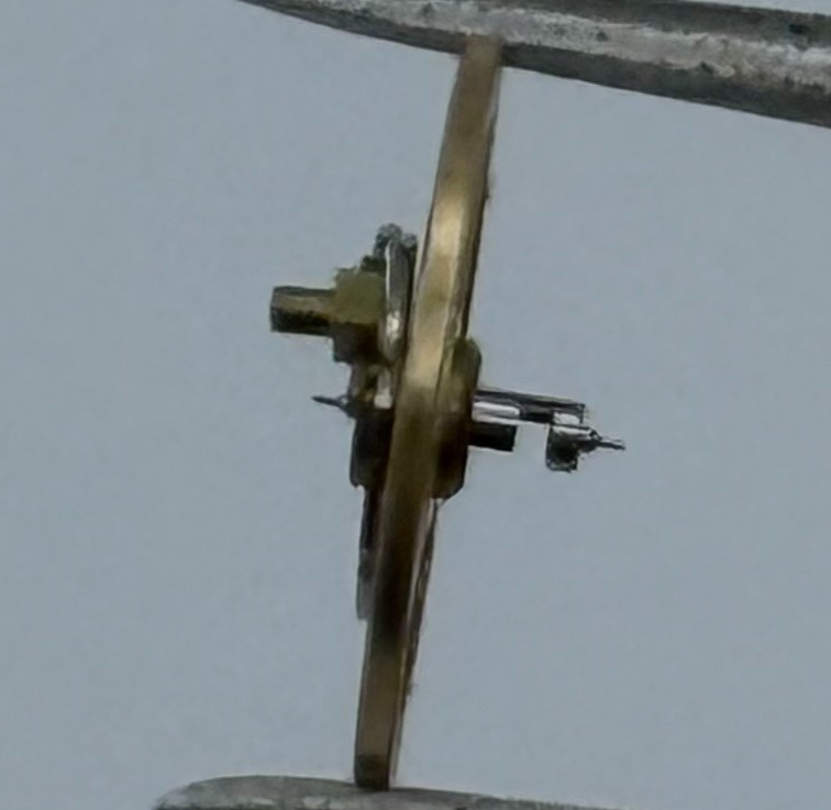 Lanco 5106 Balance Wheel Complete And Spring 5¼’’’ 621 Watch Movement Parts NOS