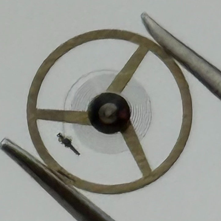 FEF 6620 Balance Wheel Complete And Spring 5½’’’ 1450 M Watch Movement Parts NOS