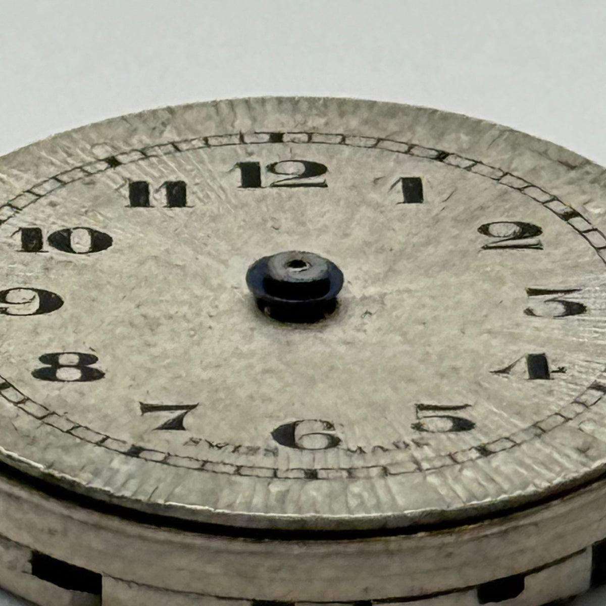 Unidentified Watch Movement Swiss Made Manual Wind Vintage Parts Repair 19.3mm