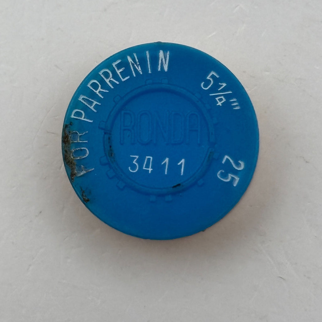 Parrenin 25 Balance Wheel Complete And Spring 5¼’’ 3411 Watch Movement Parts NOS
