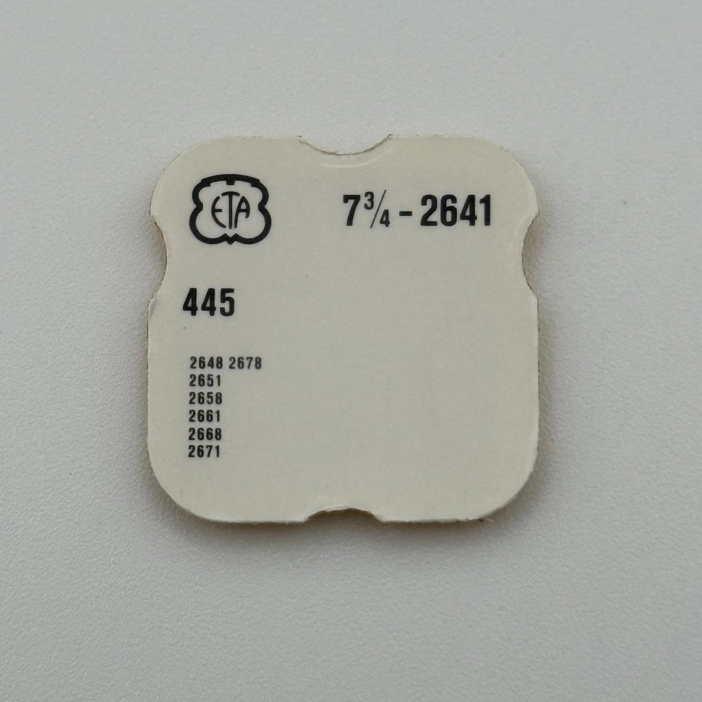ETA 2641 Setting Lever Spring - 7 3/4 - 445 - New Old Stock - Watch Parts