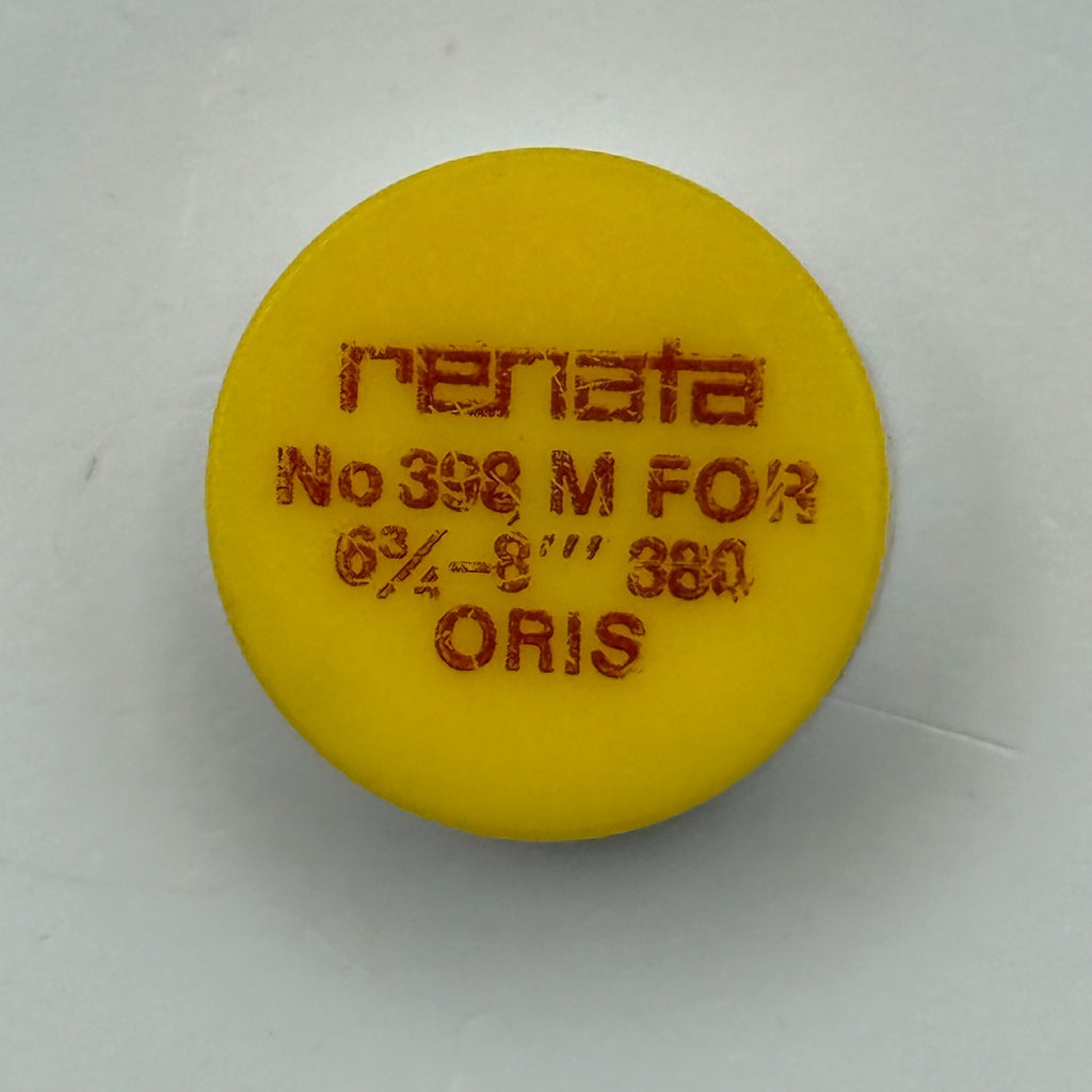 Oris 380 Balance Wheel Complete And Spring 6¾ x 8’’’ 398 M Watch Movement Parts