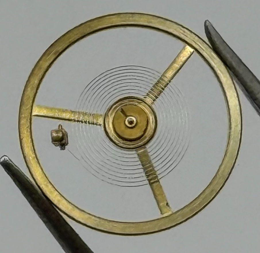 BFG 582/21 Balance Wheel Complete And Spring 13½’’’ 1840 Watch Movement Parts