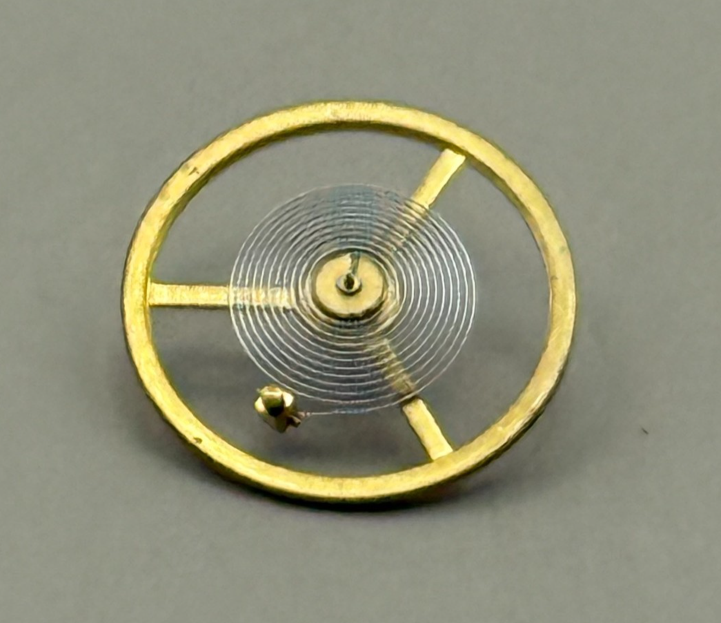 BFG 582/21 Balance Wheel Complete And Spring 13½’’’ 1840 Watch Parts 