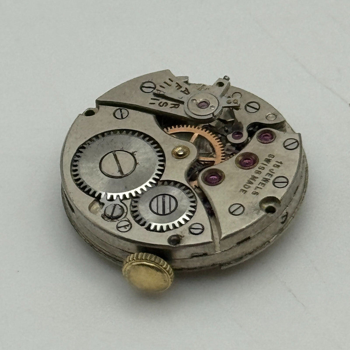 Cal 357 Watch Movement - H Samuel Acme Lever - For Parts / Repair - 19.7mm